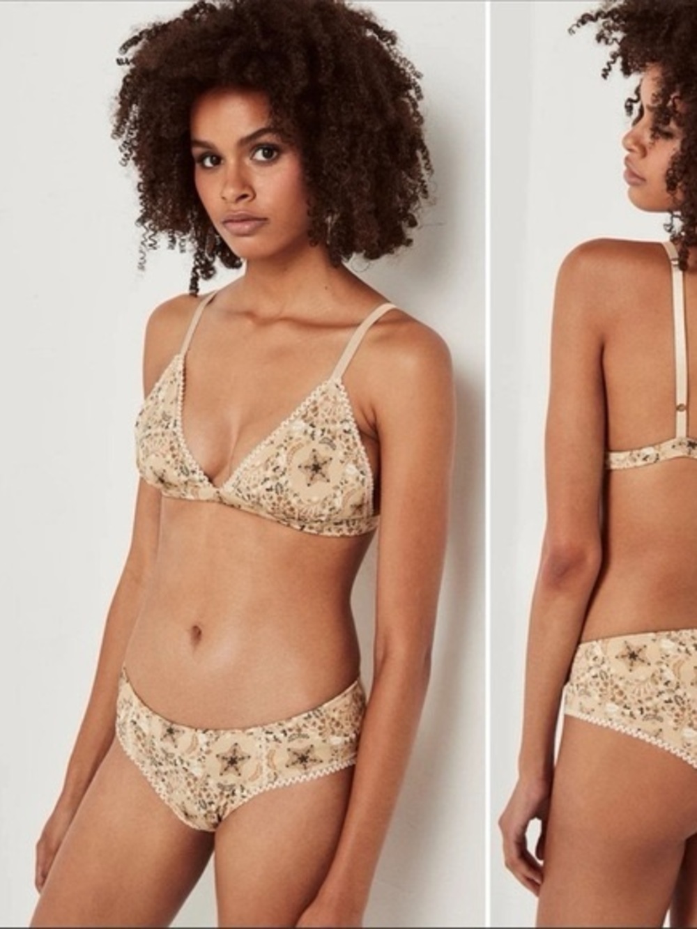 Boho unlined bralette